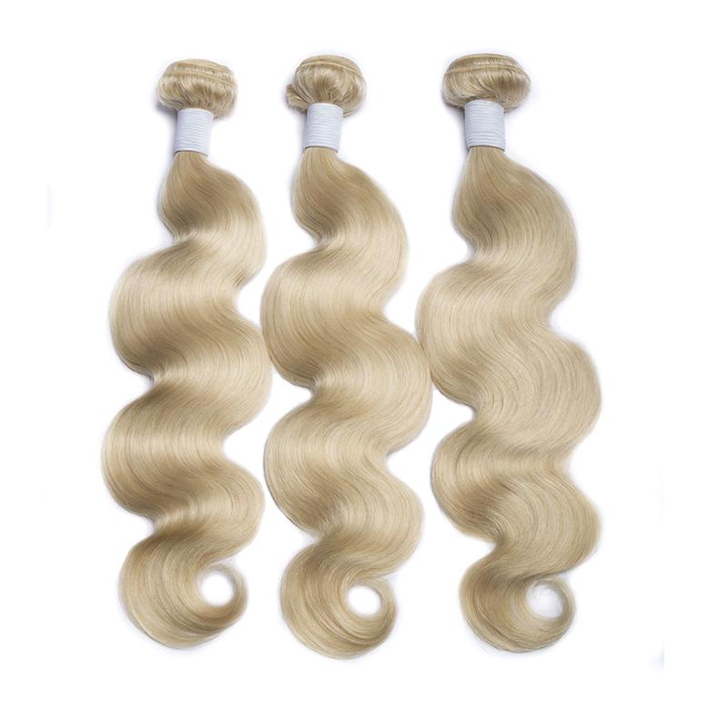 Lokis Wig Remy Hair 1 Blonde Bundle Body Wave