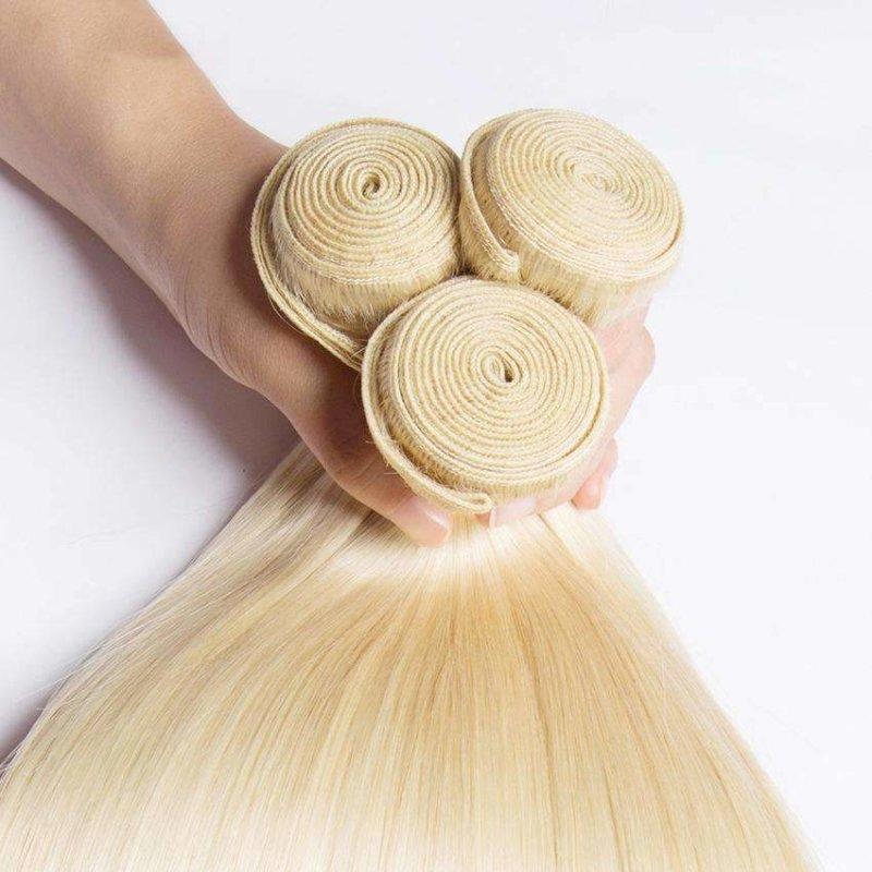 Lokis Wig Remy Hair 1 Blonde Bundle Body Wave