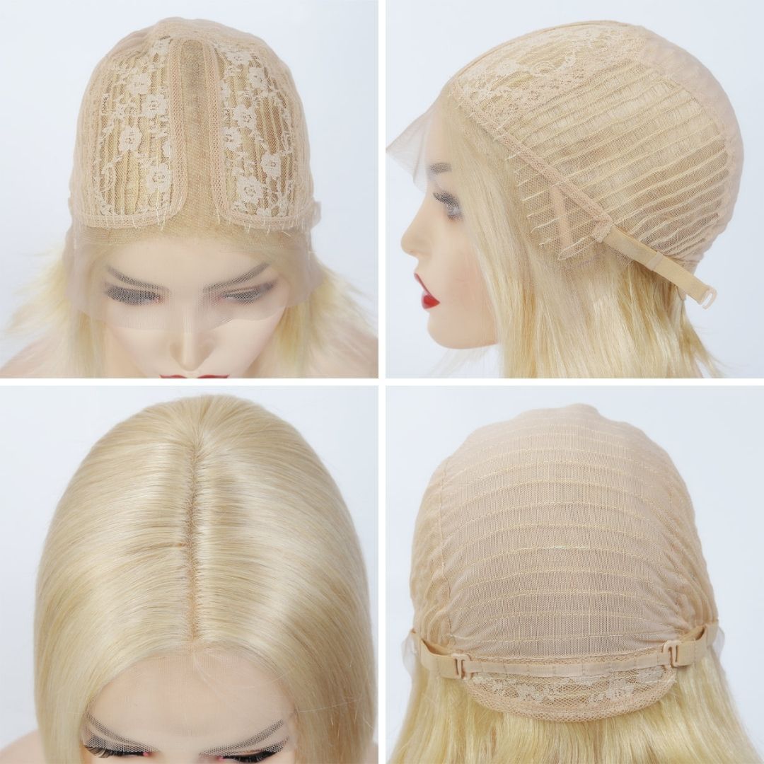 Lokis Wig T Part Bob Wig Straight 150% #613