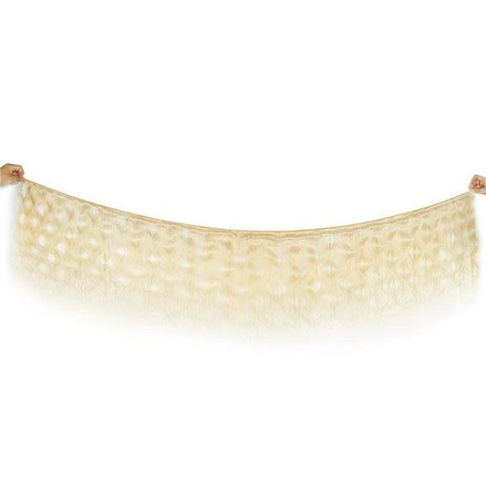Lokis Wig Remy Hair 1 Blonde Bundle Straight #613